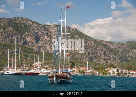 Türkisches Gullet Reise 2009 Stockfoto