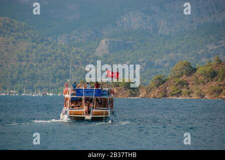 Türkisches Gullet Reise 2009 Stockfoto