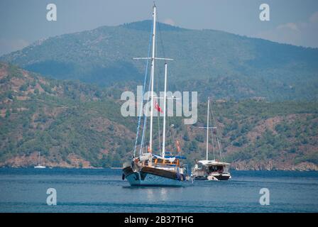 Türkisches Gullet Reise 2009 Stockfoto