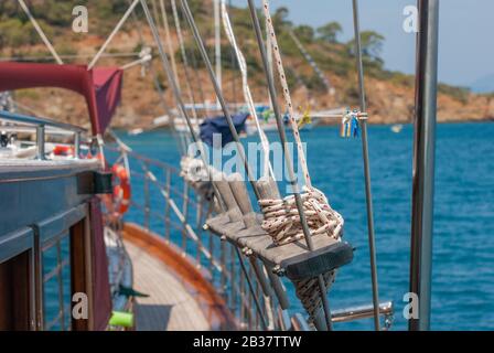 Türkisches Gullet Reise 2009 Stockfoto