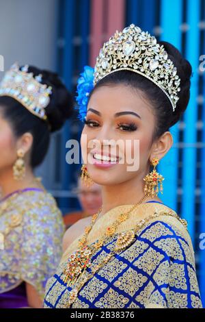 Golden Dragon Parade, Chinatown, Los Angeles, Kalifornien, USA Stockfoto