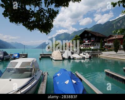 Brienz, Schweiz. Stockfoto