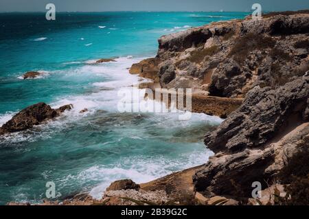 Punta Sur von Isla Mujeres, Mexiko Stockfoto