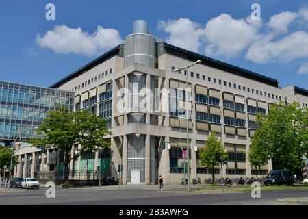 Landeskriminalamtes, Tempelhofer Damm, Tempelhof, Berlin, Deutschland Stockfoto