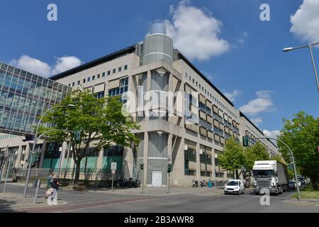 Landeskriminalamtes, Tempelhofer Damm, Tempelhof, Berlin, Deutschland Stockfoto