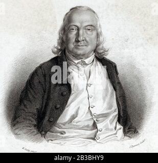 Jeremy Bentham, 1748 - 1832, Englischer Philosoph, Jurist Und Sozial ...