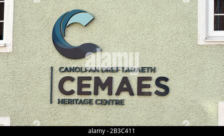 Cemaes, ANGLESEY, WALES - 2020: Cemaes Heritage Center in Anglesey Wales UK Stockfoto