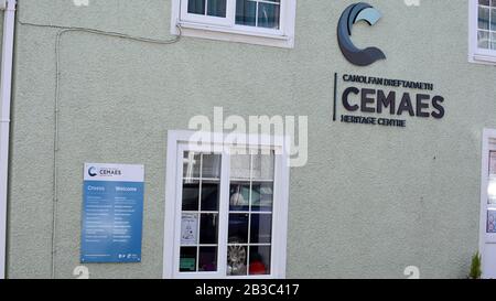 Cemaes, ANGLESEY, WALES - 2020: Cemaes Heritage Center in Anglesey Wales UK Stockfoto