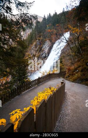 Krimmler Wasserfalle - schöne Berglandschaft. Österreich Stockfoto