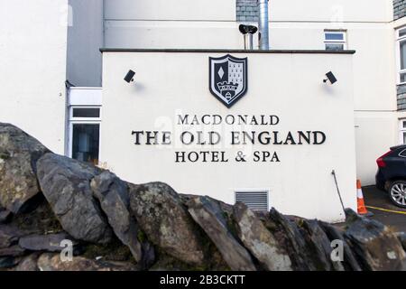 MacDonald, The Old England Hotel & Spa, Bowness-on-Windermere, Lake District, England Stockfoto