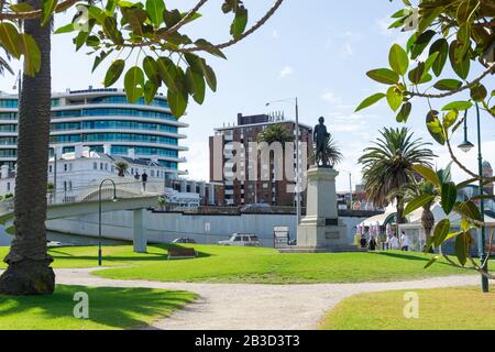 Kapitän Cook Memorial, Catani Gardens, St Kilda, Melbourne, Victoria, Australien Stockfoto