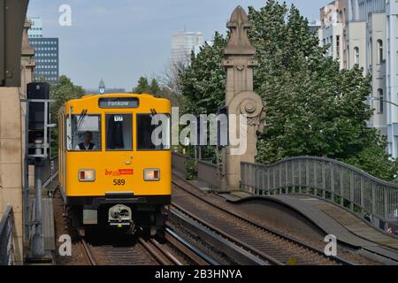 U2, U-Bahn, Tempelhof-Schoeneberg Buelowstrasse, Schöneberg, Berlin, Deutschland Stockfoto