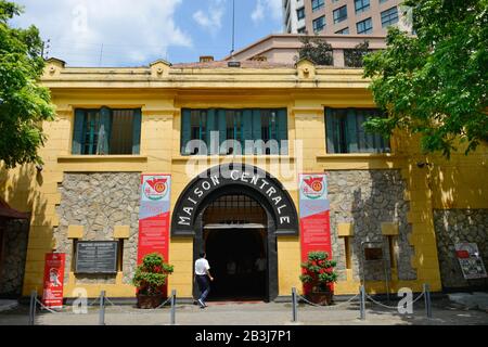 Hoa Lo Gefaengnis, Hanoi, Vietnam Stockfoto