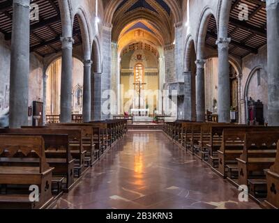 Italien, Umbrien, Orvieto, Kathedrale, Kirche Sant'Andrea e Bartolomeo Stockfoto