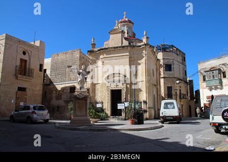 Kirche St Cataldus in rabat (malta) Stockfoto