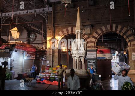 Im Crawford Market oder Mahatma Jyotiba Phule Market, einem großen Obst- und Gemüsemarkt aus der Kolonialzeit in Mumbai (Bombay), Indien Stockfoto