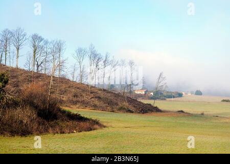Ländliche lansdscape in der Region Umbrien - Italien Stockfoto