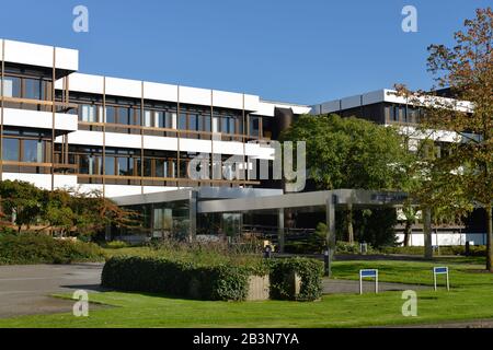 Bertelsmann-Verlag, Hauptverwaltung, Carl-Bertelsmann-Straße, Gütersloh, Nordrhein-Westfalen, Deutschland Stockfoto