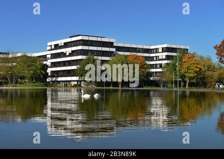 Bertelsmann-Verlag, Hauptverwaltung, Carl-Bertelsmann-Straße, Gütersloh, Nordrhein-Westfalen, Deutschland Stockfoto