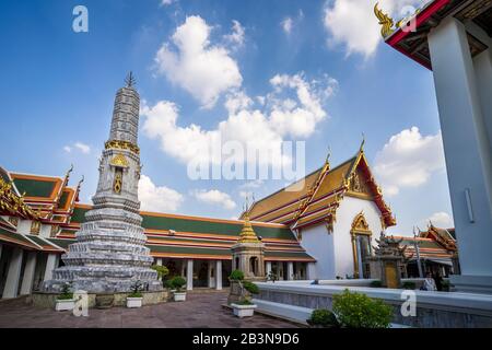 Wat Phra Chetuphon (Wat Pho) Tempel, Bangkok, Thailand, Südost-Asien, Asien Stockfoto