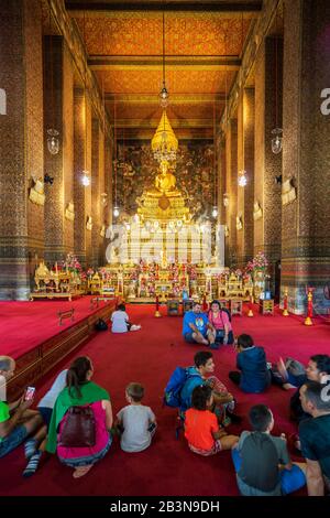 Wat Phra Chetuphon (Wat Pho) Tempel, Bangkok, Thailand, Südost-Asien, Asien Stockfoto