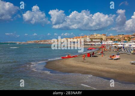 Lido di Ostia, Rom, Latium, Italien, Europa Stockfoto