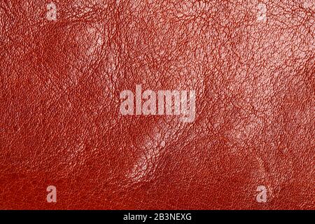 Braunes Leder Textur für Hintergrund Stockfoto