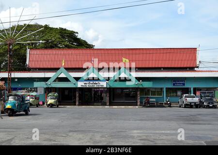 Bahnhof, Trang, Thailand Stockfoto