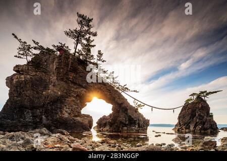 Küstenlandschaften, Kanazawa-Stadt, Präfektur Ishikawa, Honshu, Japan, Asien Stockfoto