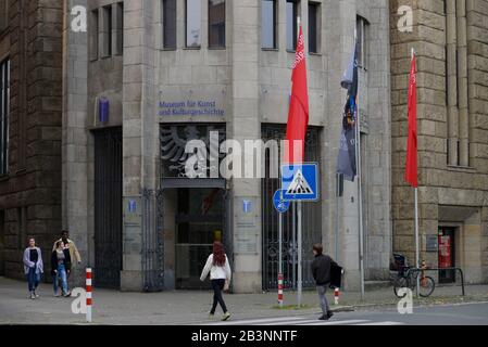 Museum fuer Kunst und Kunstgewerbe, Hansastraße, Dortmund, Nordrhein-Westfalen, Deutschland Stockfoto