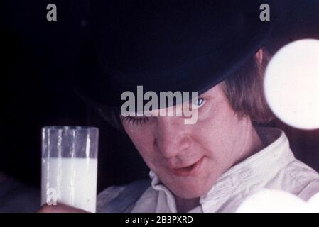 Uhrwerk orange Stockfoto