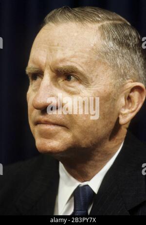 Dallas Texas USA, 1992: Milliardär Geschäftsmann und Präsidentschaftskandidat Ross Perot.. ©Bob Daemmrich Stockfoto