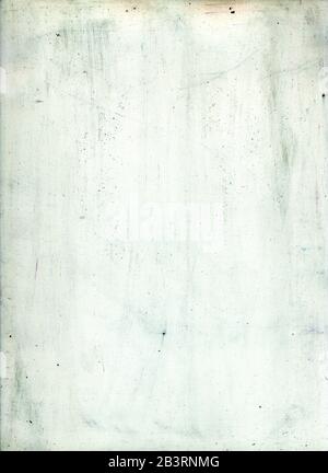 Altes und gebrauchtes Fotopapier, das als Schicht in einem Fotoeditor verwendet wird - natürliche Staub- und Kratzkörner Stockfoto