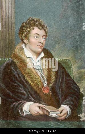 Robert SOUTHEY (1774-1843) englischer Romantischer Dichter Stockfoto