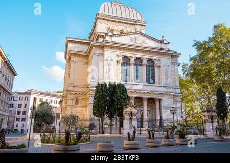 Tempio Maggiore di Roma, Synagoge, centro storico, Rom, Italien Stockfoto