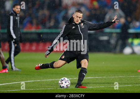 Rotterdam, 04-03-2020, Fußball, KNVB-Pokal, Saison 2019-2020, Feyenoord-Spieler Jens Toornstra Stockfoto