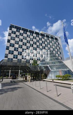 Hotel Intercontinental, Budapester Straße, Tiergarten, Berlin, Deutschland Stockfoto