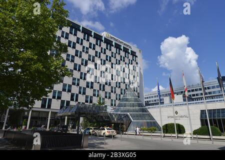 Hotel Intercontinental, Budapester Straße, Tiergarten, Berlin, Deutschland Stockfoto