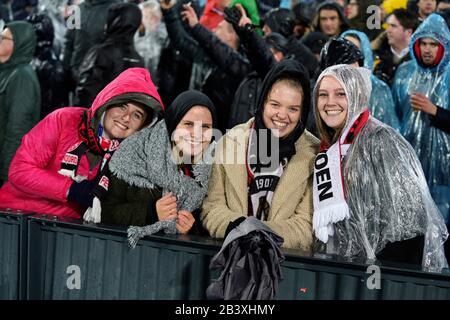 Rotterdam, 04-03-2020, Fußball, KNVB-Pokal, Saison 2019-2020, Fans von Feyenoord Stockfoto