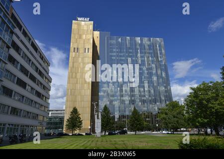 Axel-Springer-Verlag, Axel-Springer-Straße, Kreuzberg, Berlin, Deutschland Stockfoto