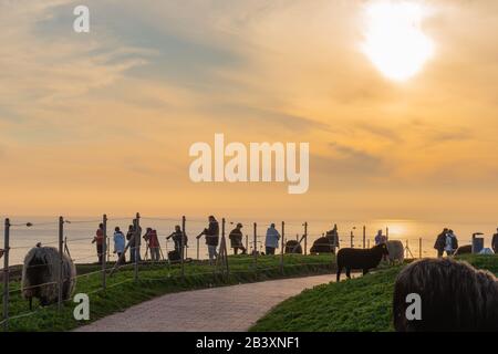 Nordseeinsel Helgoland, Provinz Schleswig-Holstein, Kreis Pinneberg, Norddeutschland, Europa Stockfoto