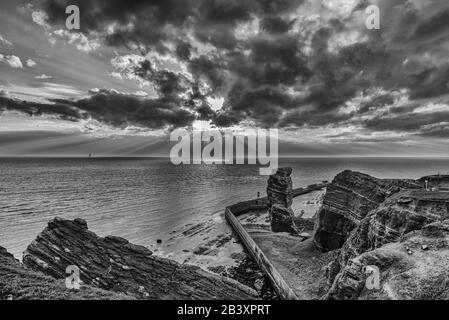 Nordseeinsel Helgoland, Provinz Schleswig-Holstein, Kreis Pinneberg, Norddeutschland, Europa Stockfoto