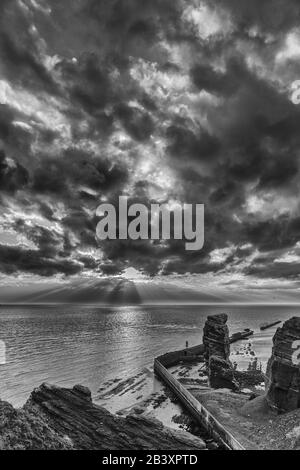 Nordseeinsel Helgoland, Provinz Schleswig-Holstein, Kreis Pinneberg, Norddeutschland, Europa Stockfoto