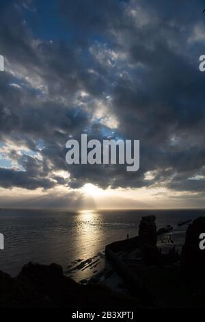 Nordseeinsel Helgoland, Provinz Schleswig-Holstein, Kreis Pinneberg, Norddeutschland, Europa Stockfoto