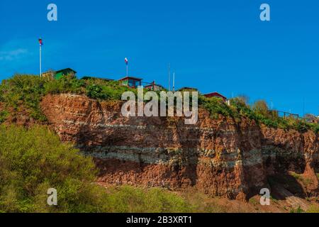 Nordseeinsel Helgoland, Provinz Schleswig-Holstein, Kreis Pinneberg, Norddeutschland, Europa Stockfoto