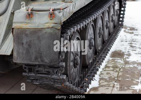 Felgen Tank tliest Kampfflieger Militär Stockfoto