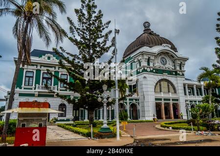 Maputo-Straße und Stadtbild in Mosambik-Afrika Stockfoto