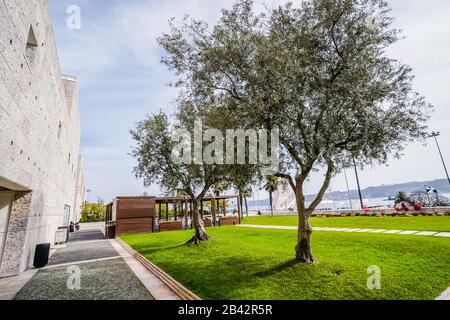 Das Centro Cultural de Belém ist ein renommiertes Kulturzentrum in Lissabon Portugal Stockfoto