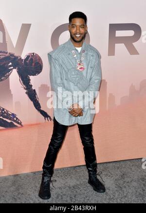 Los Angeles, USA. März 2020. Los ANGELES, CA: 05, 2020: Kid Cudi in der Staffel 3 Premiere von HBO's "Westworld" im TCL Chinese Theatre. Bildnachweis: Paul Smith/Alamy Live News Stockfoto