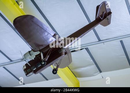 Musée de l'Aviation, Saint Victoret (13,Frankreich) / Bomber AMIOT 144 Stockfoto